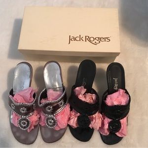 Jack Rogers sandals (two for one)